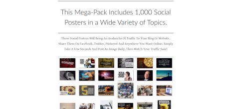1000 Social Posters Mega pack