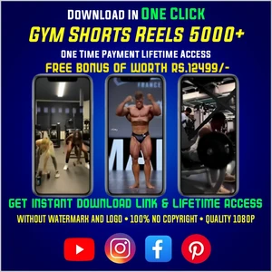 GYM SHORTS REELS 5000+