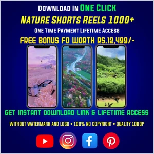 NATURE SHORTS REELS 1000+